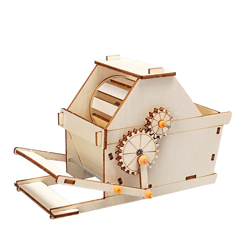 创意打谷机材料包儿童科学实验小制作手工科技DIY教具农具模型,淘宝优惠券,粉丝福利购,淘宝优惠卷