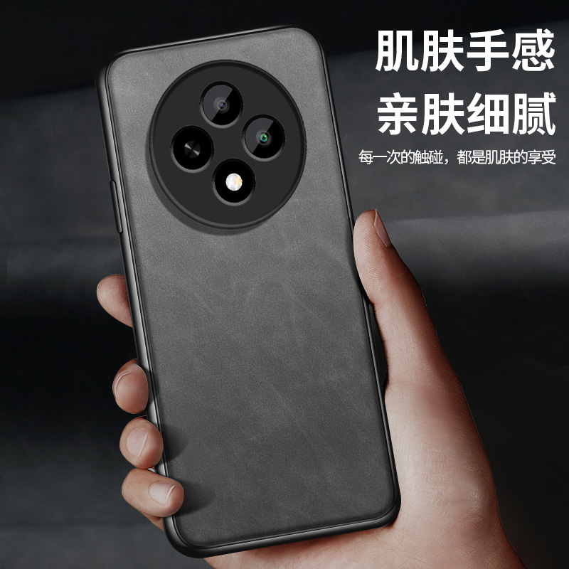 适用oppoA3pro手机壳A3新款oppo5G硅胶PJY110纯色羊巴皮PKA男女5g保护套A3iplus防摔高级活力版外壳opopa3x - 图2