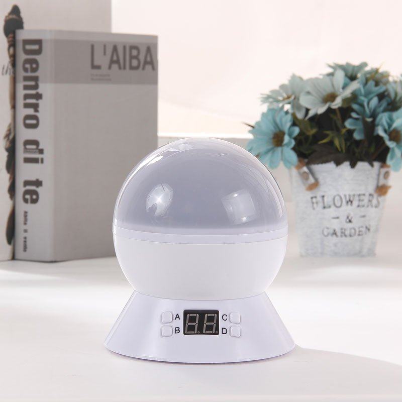 亚马逊星空投影灯旋转浪漫七彩球形氛围小夜灯定时款满天星投影灯,淘宝优惠券,粉丝福利购,淘宝优惠卷