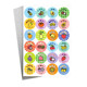 Children's cartoon reward stickers for teachers to use for elementary school students, kindergarten praise and motivation stickers, self-discipline charts, cute animal stickers