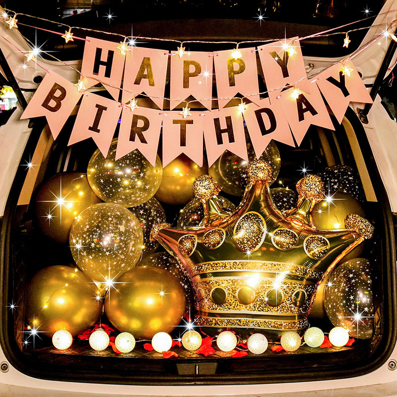 Car trunk surprise birthday decoration for daughters and chi - 图2