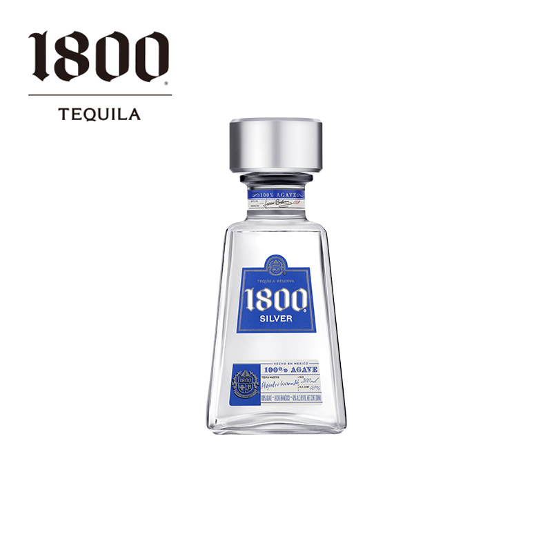 1800思芙勒银标龙舌兰小瓶酒 墨西哥进口 鸡尾酒调酒 派对礼品 - 图0