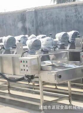 蘑菇风干流水线 连续式包装袋沥水风干机 材翻转式风干设备
