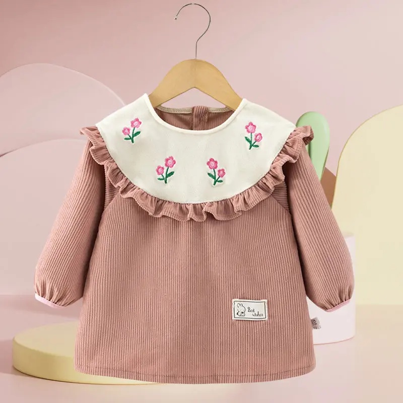 Children's smock baby eating bib apron