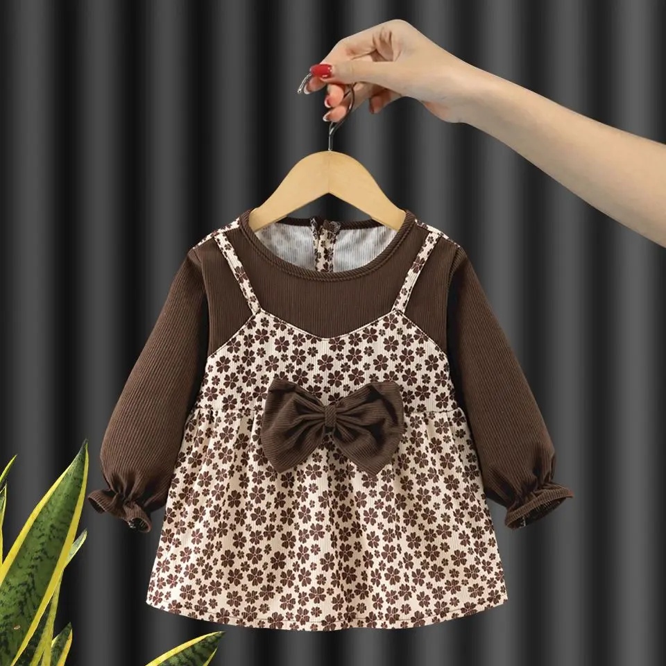 Children's smock baby eating bib apron