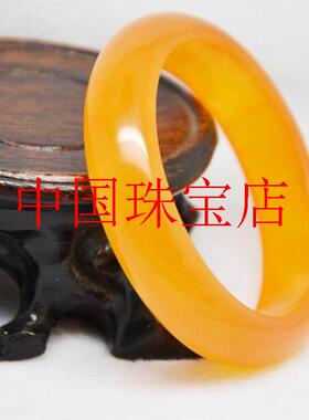 云南黄龙玉手镯冰种鸡油黄高级感黄龙玉镯时尚百搭小众感显白玉镯