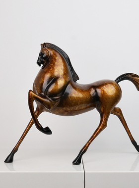 新中式马摆件乔迁送礼