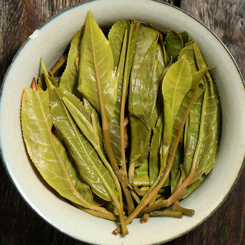 普洱茶生茶饼勐海布朗山老曼峨生茶饼茶高品质口粮茶生普茶饼茶礼 - 图2