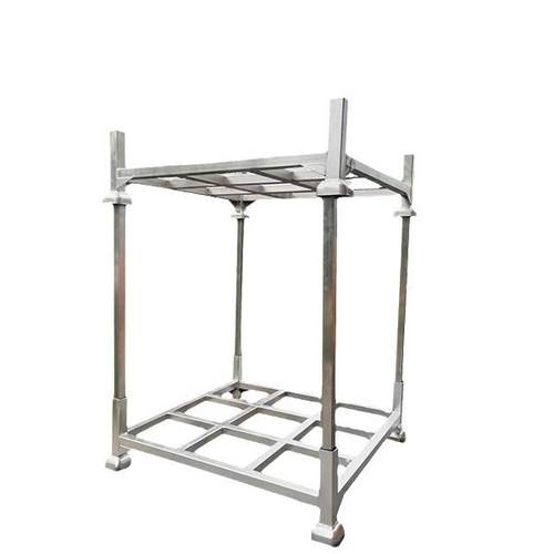 冷库货架镀锌货架仓库货架折叠拆装仓储铁架子堆垛架托盘巧固架 - 图3