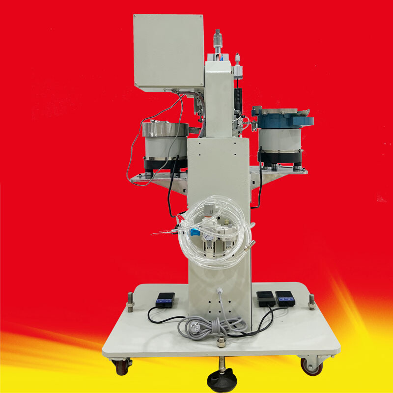 KD-198-8B外销款全自动钉钻石空心钉上下铆钉机服装钻石钉扣机 - 图1