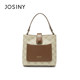 Zhuoshini Bucket Bag 2024 New Shoulder Bag Women's Crossbody Bag 2024 Handheld Women's Bag Large Capacity Commuting Bag