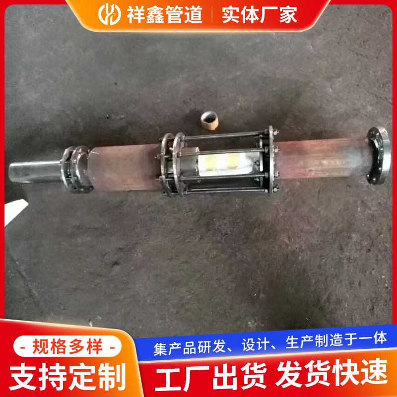 工程用平衡式套筒补偿器高温直埋内压轴向双流向补偿器伸缩节 - 图3