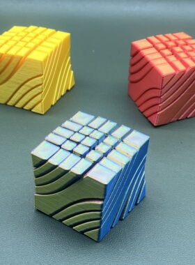 3D打印史莱姆百变魔方解压神器