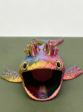 3D打印新生布鲁可动解压摆件