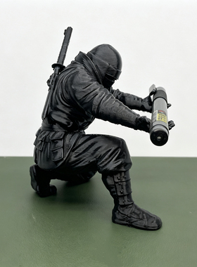3D打印暗影忍者多功能收纳笔架