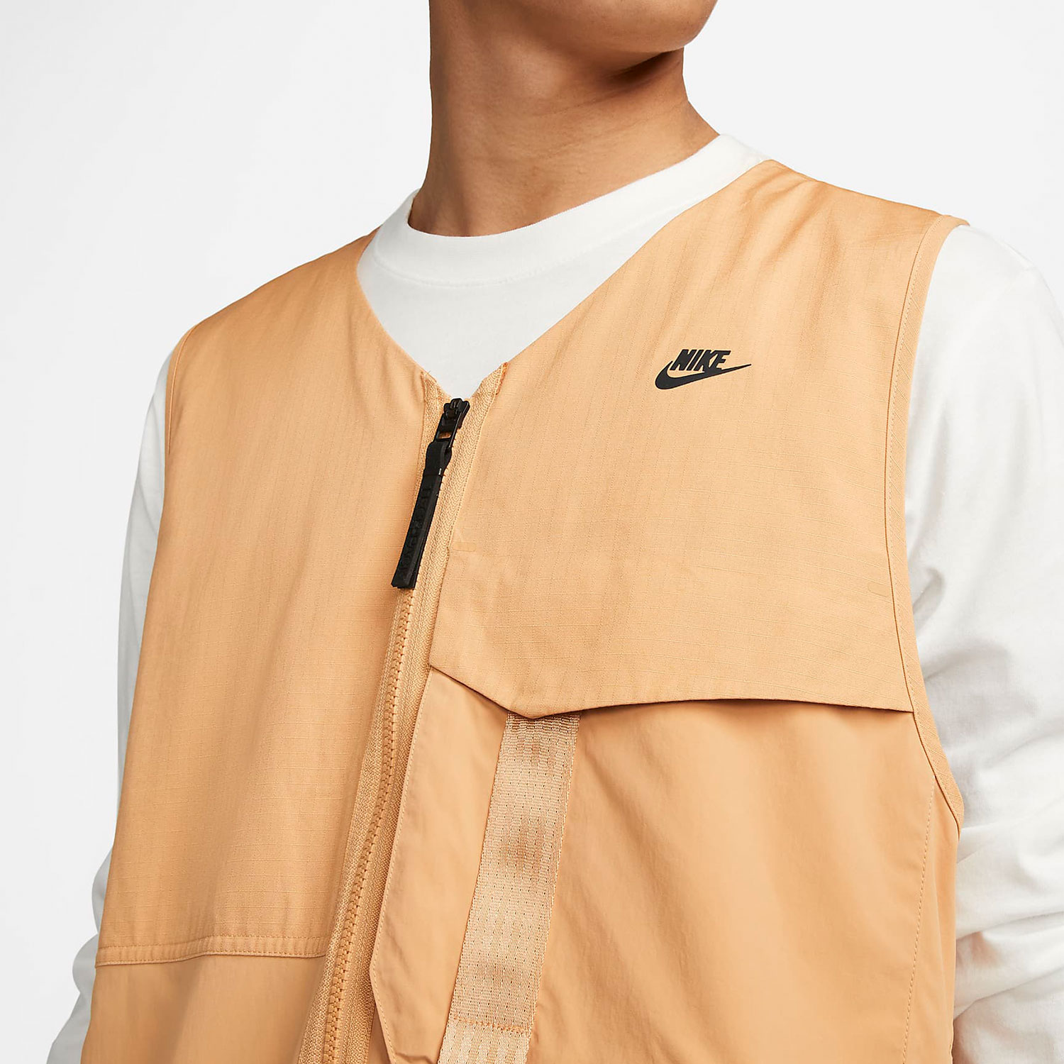 Nike/耐克正品当季新款男子运动工装梭织单马甲DM5535-737 - 图1