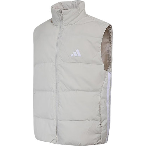 Adidas/阿迪达斯正品冬季男士保暖防风轻便运动羽绒马甲KH3990 - 图3