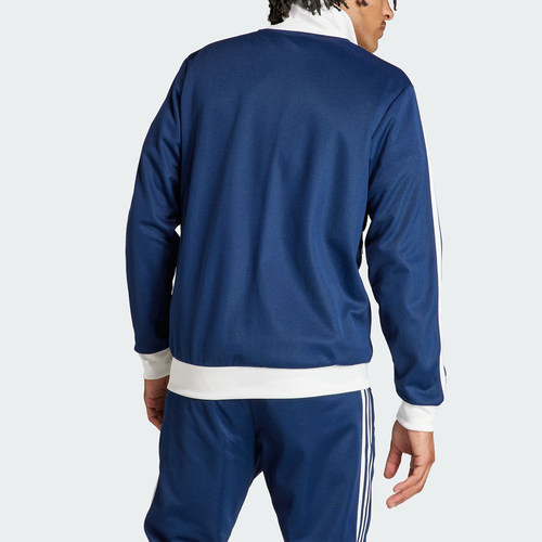 Adidas/阿迪达斯正品三叶草男士复古立领运动修身外套IP0418 - 图0