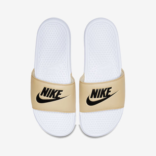 Nike耐克正品Benassi Jdi男一字带缓震轻便防滑拖鞋343880-108 - 图2