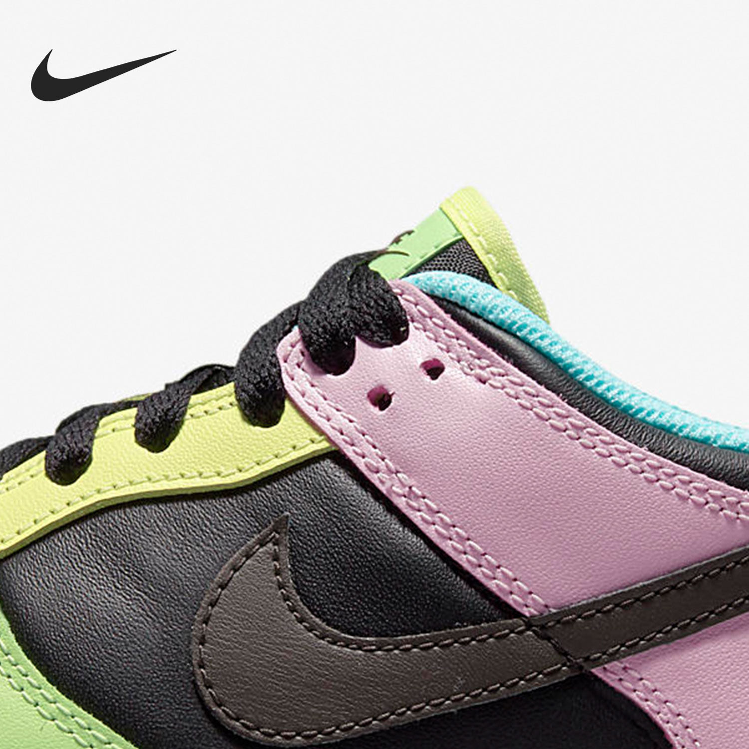 Nike/耐克正品当季新款女子彩蛋糖果鸳鸯滑板鞋 CZ2496-001,淘宝优惠券,粉丝福利购,淘宝优惠卷