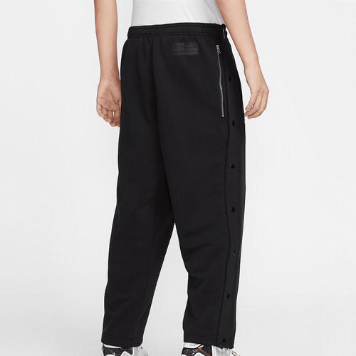 Nike/耐克正品秋季新款男士宽松运动加绒篮球长裤FZ1037-010 - 图0