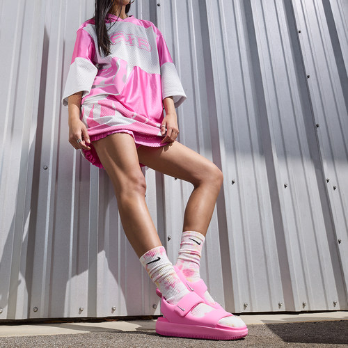 Nike/耐克正品 Calm Sandal 女士厚底休闲沙滩凉鞋FJ6043-600 - 图0