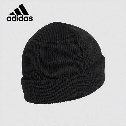 Adidas/阿迪达斯正品PERF WOOLIE 男女训练休闲运动针织帽 FS9033 - 图0