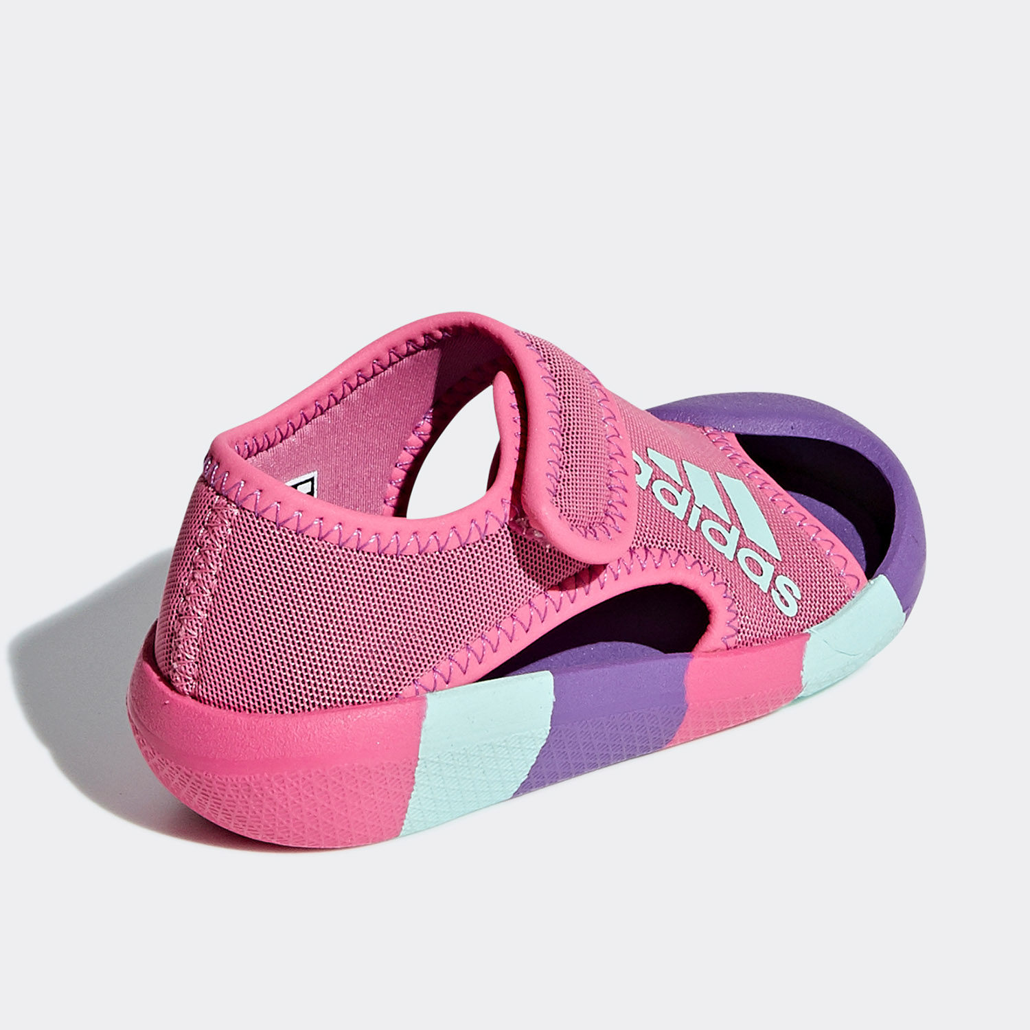 Adidas/阿迪达斯正品秋冬季男女童魔术贴沙滩鞋凉鞋  D97198,淘宝优惠券,粉丝福利购,淘宝优惠卷