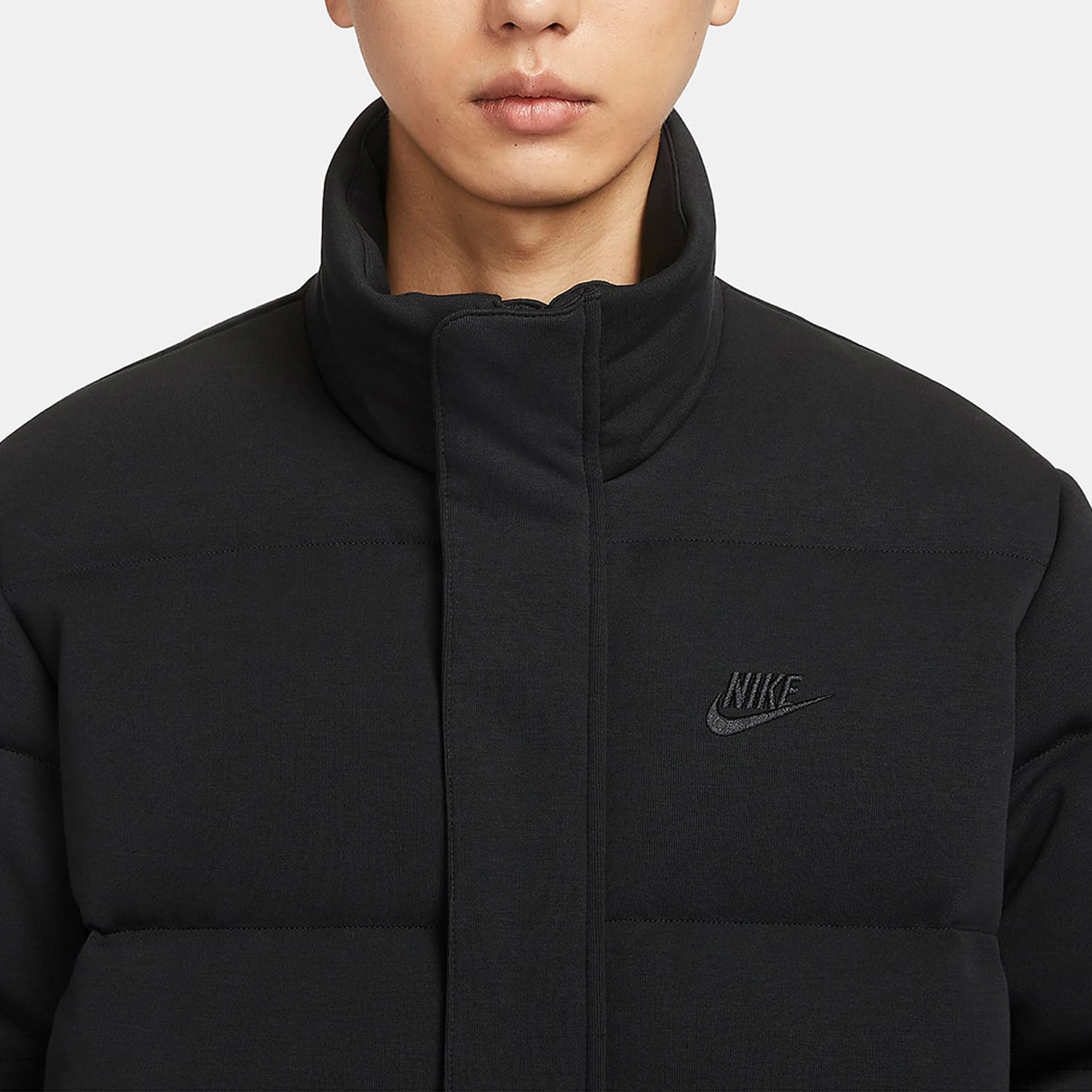 Nike/耐克正品冬季新款男子简约保暖运动立领羽绒服FB7855 - 图1