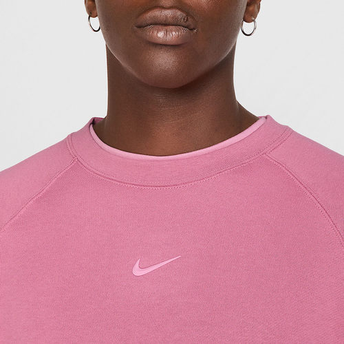 Nike/耐克正品休闲透气冬新款男士宽松圆领针织卫衣FN8160-667 - 图1