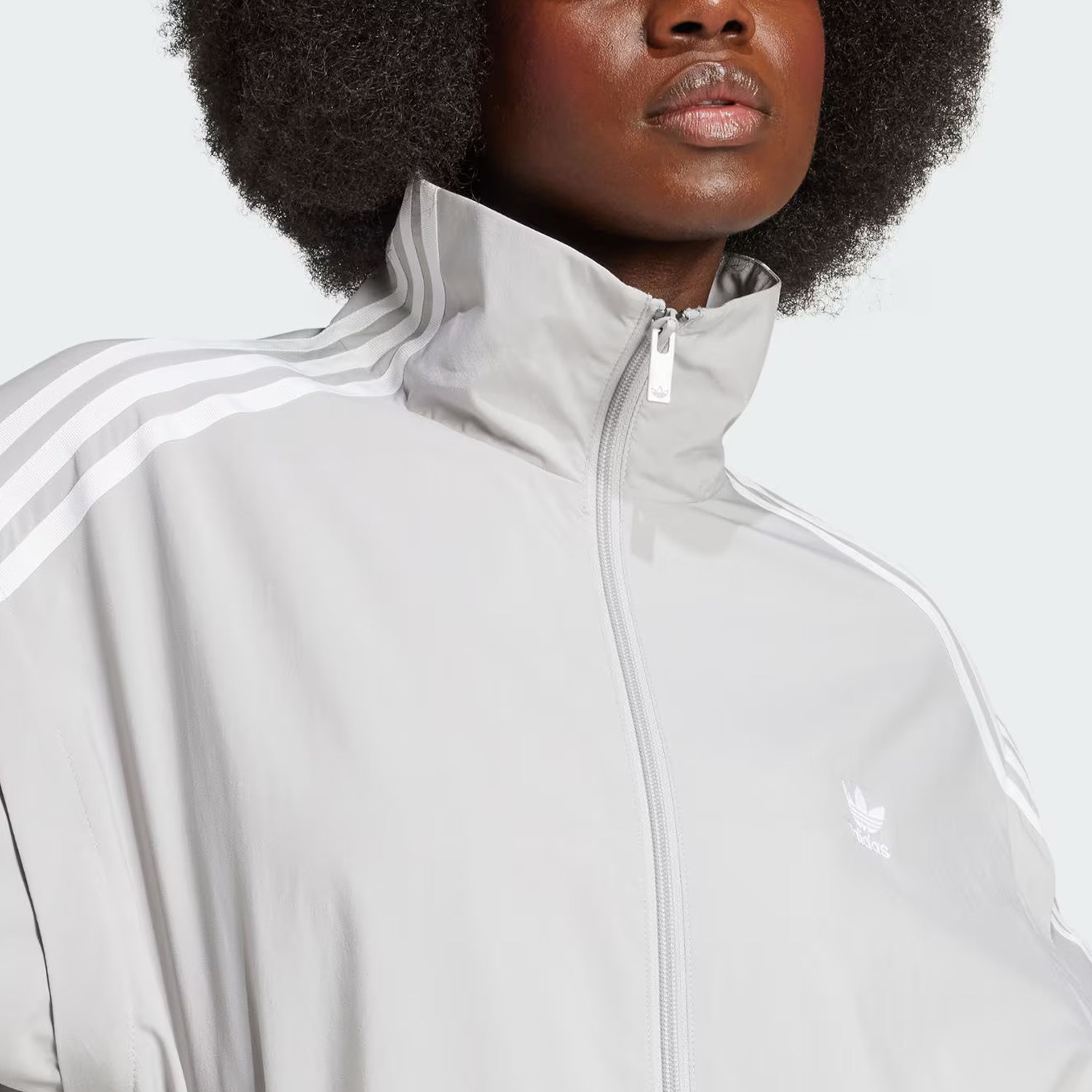 Adidas/阿迪达斯正品三叶草女士宽松经典休闲夹克外套JM9253,淘宝优惠券,粉丝福利购,淘宝优惠卷