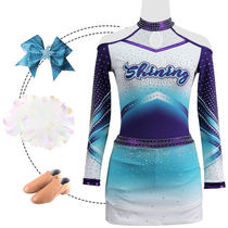 Cheerleader Clothing Tailor Made for male and female primary school children to perform on campus football Baby cheerleader uniforms