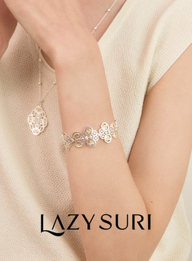 LAZYSURI懒苏芮剪纸非遗手绘项链