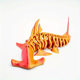 Cross-border foreign trade 3D printing hammerhead shark ornaments full-body joint movable creative toy ornaments trendy toy birthday gift