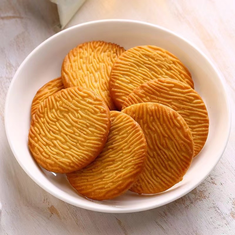 猴头菇饼干整箱营养早餐小包装零食多口味粗粮解馋小圆饼曲奇饼干-图2