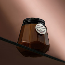 Manufacturer Supply New Cross-border Order Amazon Incense Candle Four Color Glass Cups Craft Aroma Bean Wax INS Wind