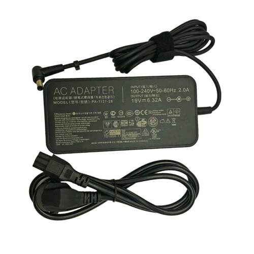 华硕飞行堡垒FX80G FX50J FX53V ZX50J笔记本充电器19V6.32A 120W - 图3