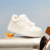 Wander Around thick-soled height-increasing sneakers, casual white shoes, same style for men and women