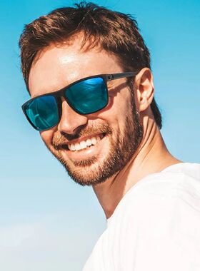 1/2PCS Sunglasses Men Polarized Women UV400 Sun Glasses Fish