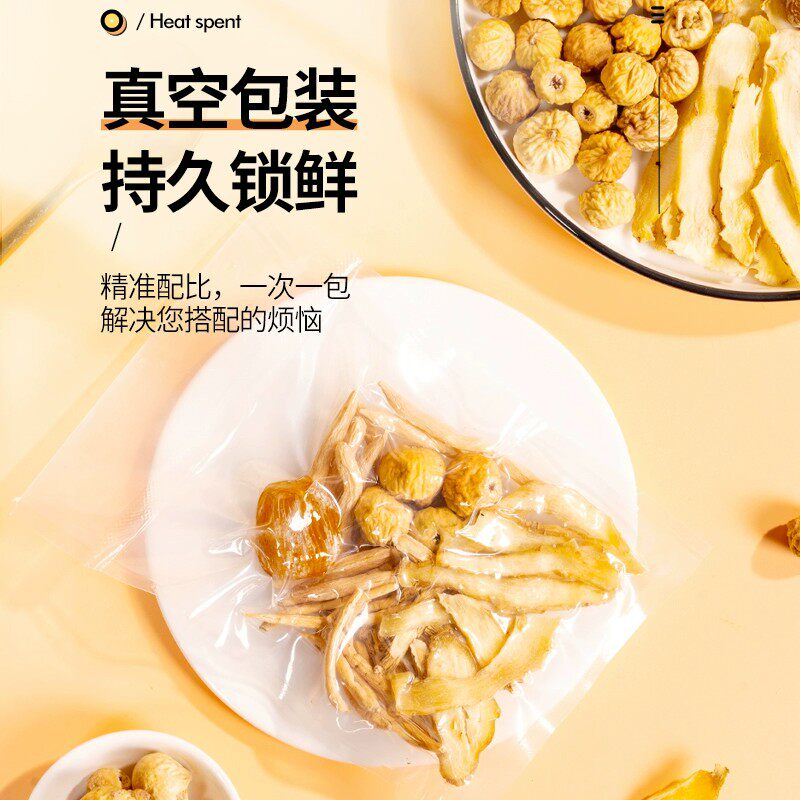 太子参煲汤儿童成长汤料包助高材料包调脾胃小孩清心汤包长高炖汤