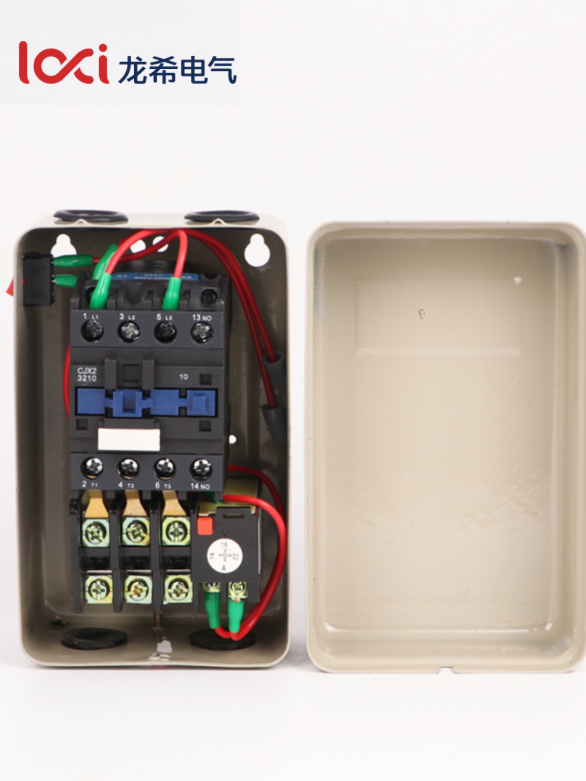 销QCX532磁力启动器75KW空压机气泵风机电机过载保护起动开关38厂 - 图0