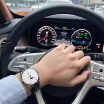 Shun Feng sends her husbands lover boyfriend Birthday Gift female Classic Fashion Calendar Mechanical Steel Band Table