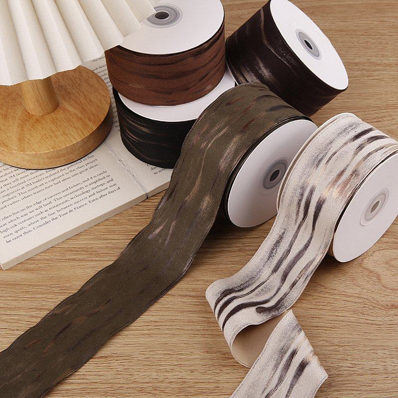 焦糖缎面双色织带手工蝴蝶结发饰鞋帽服装辅料礼盒鲜花包装丝带,淘宝优惠券,粉丝福利购,淘宝优惠卷