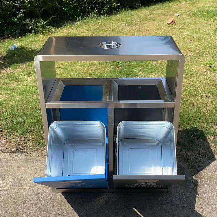 现货金属环卫果皮箱户外钢板喷塑垃圾桶分类不锈钢垃圾箱,淘宝优惠券,粉丝福利购,淘宝优惠卷