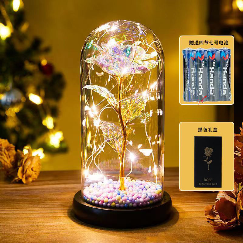 情人节礼物生日礼物送女生男生永生花玫瑰迷你花束七夕表白女孩