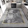 Kitchen floor mat anti-slip, oil-proof, wipeable and washable pvc