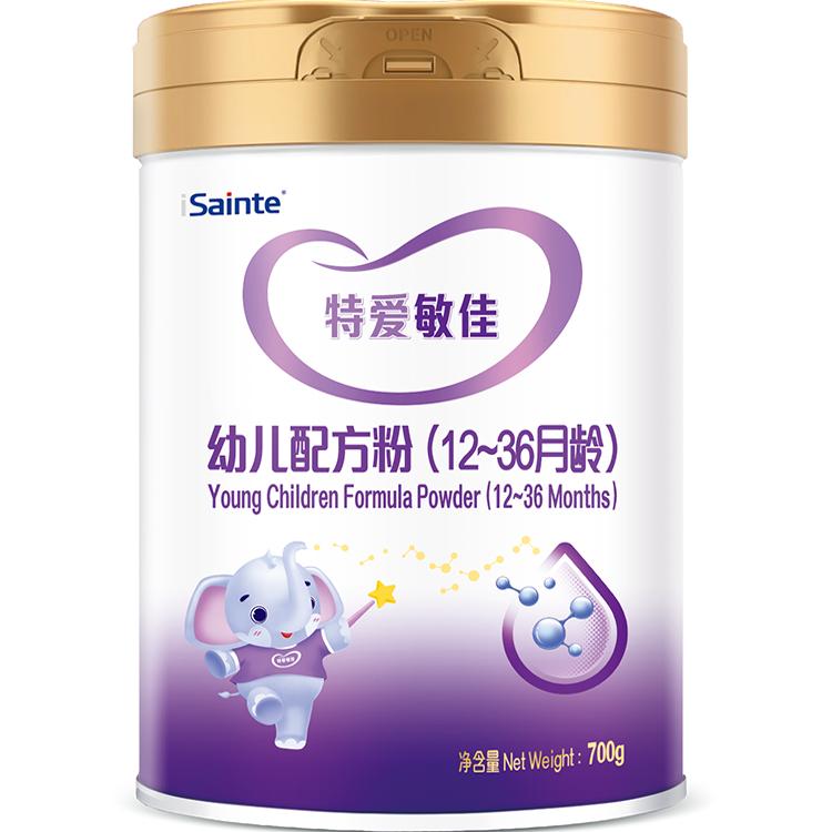 特爱敏佳适度水解奶粉3段部分配方低敏乳糖蛋白过敏优博圣元700g