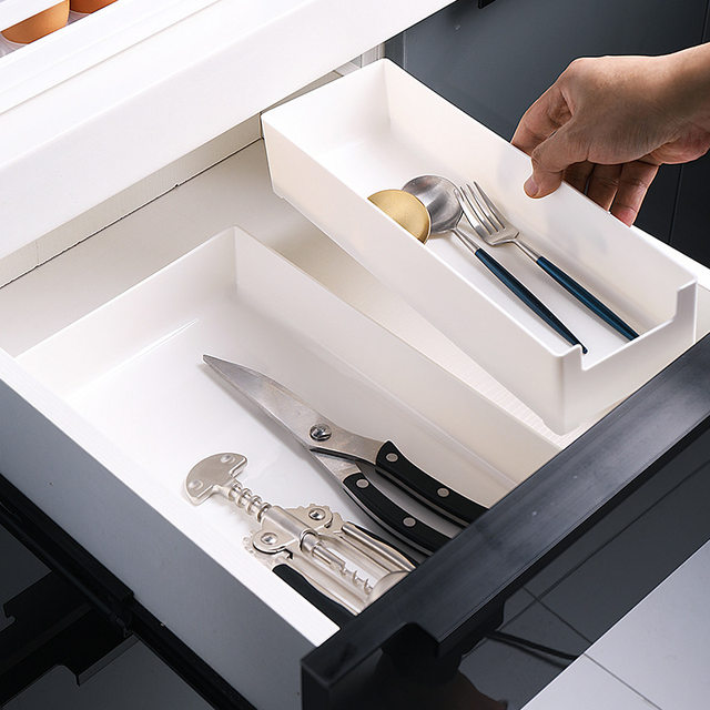 Drawer storage box plastic thickened free combination underwear