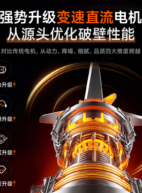大宇直流变速豆浆机低噪音无渣感