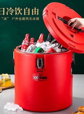 伟纳斯商用保温桶大容量不锈钢米饭桶冷藏桶快餐桶豆浆桶保温汤桶